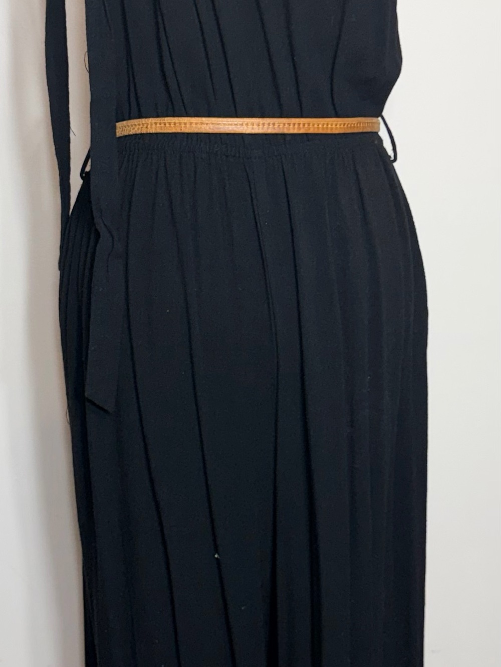 Fashion Nova Black Wide Leg Jumpsuit.